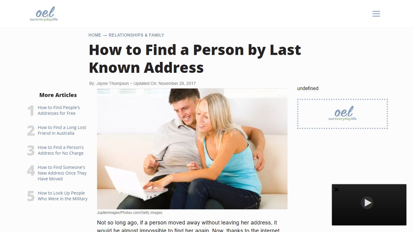 How to Find a Person by Last Known Address | Our Everyday Life